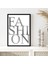 Gri Fashion 2 Çerçeve ve Poster - TP1006 3