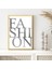 Gri Fashion 2 Çerçeve ve Poster - TP1006 5