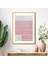 Pembe - Beyaz Duvar 1 Çerçeve ve Poster - SO1149 4