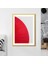 Kırmızı - Beyaz Duvar 1 Çerçeve ve Poster - SO1147 4