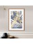 Mavi - Gold Geometrik Desenler 5 Çerçeve ve Poster - SO1117 5