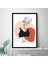 Çiçek ve Kadın 4 Çerçeve ve Poster - MD1039 1
