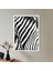 Zebra Dokusu 3 Çerçeve ve Poster - H1049 2