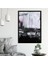 Gri - Mor Yağlı Boya Dokulu 2 Çerçeve ve Poster - SO1103 3