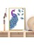 Mor & Yeşil Tavus Kuşu 2 Çerçeve ve Poster - H1042 2