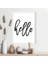Hello 1 Çerçeve ve Poster - TP1022 3