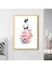 Çiçekli Etekli Kadın 1 Çerçeve ve Poster - MD1057 3