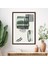Sulu Boya Temalı Yeşil Tonlar 3 Çerçeve ve Poster - C1239 5
