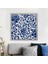 Mavi Bitkiler 9 Çerçeve ve Poster - SNT1027 2