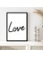 Love 5 Çerçeve ve Poster - TP1025 1