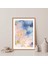 Pembe - Mavi - Gold Soyut 1 Çerçeve ve Poster - SO1125 4