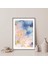 Pembe - Mavi - Gold Soyut 1 Çerçeve ve Poster - SO1125 5