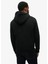 Kapüşon Yaka Siyah Erkek Sweatshırt M2013110A02A_ESSENTIAL Logo Hoodıe 4