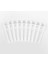 10PCS Ahşap Ağda Spatula Dil Depresörü Dövme Balmumu Aplikatör Çubukları (Yurt Dışından) 2