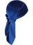 Kadife Uzun Kuyruk Headwrap Beanie Chemo Şapka Mavi (Yurt Dışından) 2
