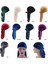 Kadife Uzun Kuyruk Headwrap Beanie Chemo Şapka Mavi (Yurt Dışından) 3