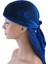 Kadife Uzun Kuyruk Headwrap Beanie Chemo Şapka Mavi (Yurt Dışından) 4