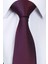 Hand Made 7.5 cm Bordo Desenli Mendilli Kravat 3