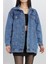 Denim Kot Ceket Mavi - 20817.1778. 5