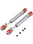 Metal Tahrik Mili 108-138MM Teleskopik Tahrik Mili Yükseltme Kitleri Için 1/10 SCX10 D90 90046 Rc Paletli Araba 2 Adet (Yurt Dışından) 1