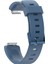 Fitbit Inspire / Inspire Hr Parlak Yüzeyli Silikon Saat Bandı Için, Beden: L Mavi Gri (Yurt Dışından) 1