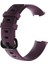 Fitbit Charge 3 Için Silikon Saat Bandı Küçük Boyut: 190*18MM Koyu Mor (Yurt Dışından) 2