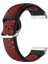 Silikon Saat Bandı Için Fit Versa 4 / Sense 2 Için Fitbit Versa 4 / Sense 2 Siyah Kırmızı (Yurt Dışından) 1