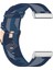 Örgü Kanvas Saat Kordonu Fit Sense Için Fitbit Sense Mavisi Için (Yurt Dışından) 2
