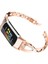 Fit Charge 2 Rose Gold Için Metal Saat Bandı (Yurt Dışından) 4