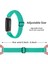 Fitbit Inspire 3 Teal Için Dalga Örgülü Naylon Kayış (Yurt Dışından) 4