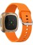 Fit Versa 3 Silikon Kordonlu Saat Turuncu (Yurt Dışından) 4