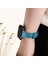 Fitbit Versa 2 Için Akıllı Saat Deri Saat Bandı, Shrink Versiyon Gri Çiçek (Yurt Dışından) 3