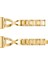 Fit Versa 3 / Sense Gold Için Metal Saat Kordonu (Yurt Dışından) 3