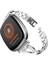 Fit Versa 3 / Sense Silver Için Metal Saat Kordonu (Yurt Dışından) 1