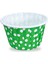 Yeşil Puantiyeli Muffin Kek Kapsülü 50'li x 30 Paket (Koli) 2