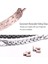 Apple Watch Band 38MM 40MM Iwatch Se Serisi 9/8/7/6/5/4/3/2/1 Kadın Şık Takı Paslanmaz Çelik Aksesuarlar Bileklik Kayışı ile Uyumlu (Yurt Dışından) 5