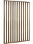 150CM x 220CM Ahşap Çıtalı Paravan Oda Ayırıcı Seperatör Duvar Dekor 150CM x 220CM 2