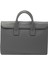 Gri Deri Unisex Evrak Çantası - S1EV00021247-G35 Gri 1