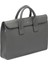 Gri Deri Unisex Evrak Çantası - S1EV00021247-G35 Gri 2