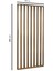 100CM x 280CM Ahşap Çıtalı Paravan Oda Ayırıcı Seperatör Duvar Dekor 100CM x 280CM 3