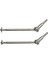 2 Adet Metal Ön Tahrik Mili Cvd 55-WJ01 9155 9156 Xinlehong 9155 9156 1/12 Rc Araba Yedek Parçaları (Yurt Dışından) 1