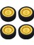 68MM 1/10 Rc Araba Yarışı Lastikleri Yolda Touring Drift Araba Lastiği Tekerlekler TT01 TT02 TT02B XV01 TA06 Ptg-2, Sarı (Yurt Dışından) 1