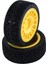 68MM 1/10 Rc Araba Yarışı Lastikleri Yolda Touring Drift Araba Lastiği Tekerlekler TT01 TT02 TT02B XV01 TA06 Ptg-2, Sarı (Yurt Dışından) 4