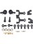 Metal Üst ve Alt Salıncak Kolu Direksiyon Kupası Hex Adaptör Seti D12 D42 1/10 Rc Araba Yükseltme Parçaları Yedek Aksesuarlar (Yurt Dışından) 2