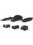 Chevrolet Aveo Supermute Ön Ve Arka 3'Lü Muz Silecek Takımı 2006-2011 Hatchback (550Mm+400Mm+380Mm) 3