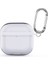 Apple Airpods 4 Uyumlu Kılıf Iç Kısım Renkli Transparan Airbag 42 Beyaz 3