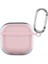 Apple Airpods 4 Uyumlu Kılıf Iç Kısım Renkli Transparan Airbag 42 Pembe 3