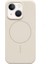 Apple iPhone 15 Kılıf Magsafeli Sert Mika Baets Kapak Krem 1