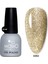 Glitter Kalıcı Oje G002, Yoğun Altın Parıltılı, 14 ml 2