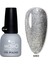 Glitter Kalıcı Oje G003, Yoğun Gümüş Parıltılı, 14 ml 2